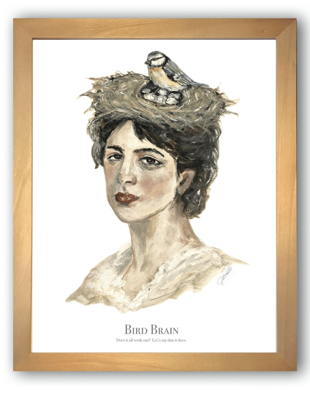 Bird Brain. 11x14 Prints.