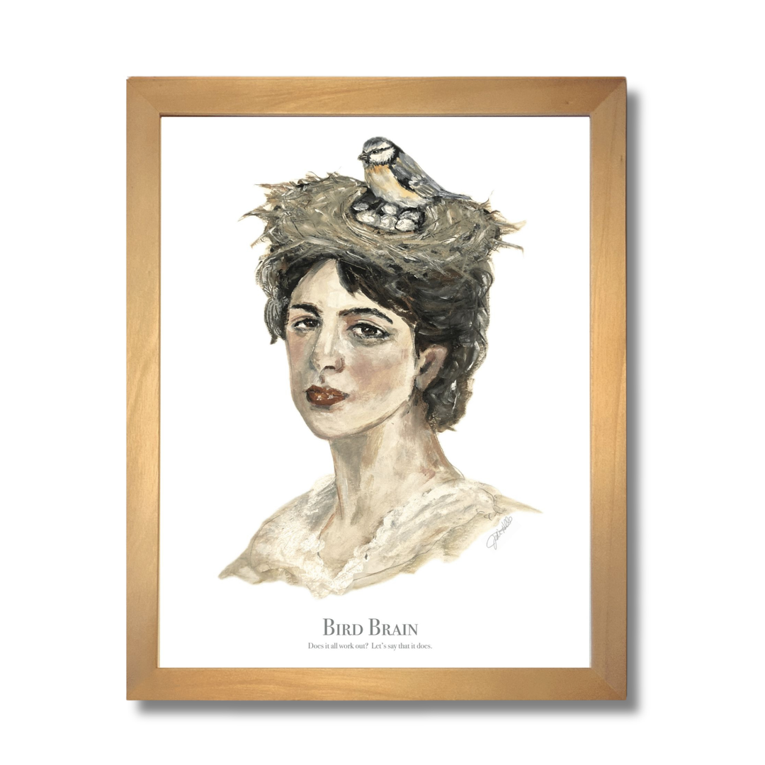 Bird Brain. Prints.
