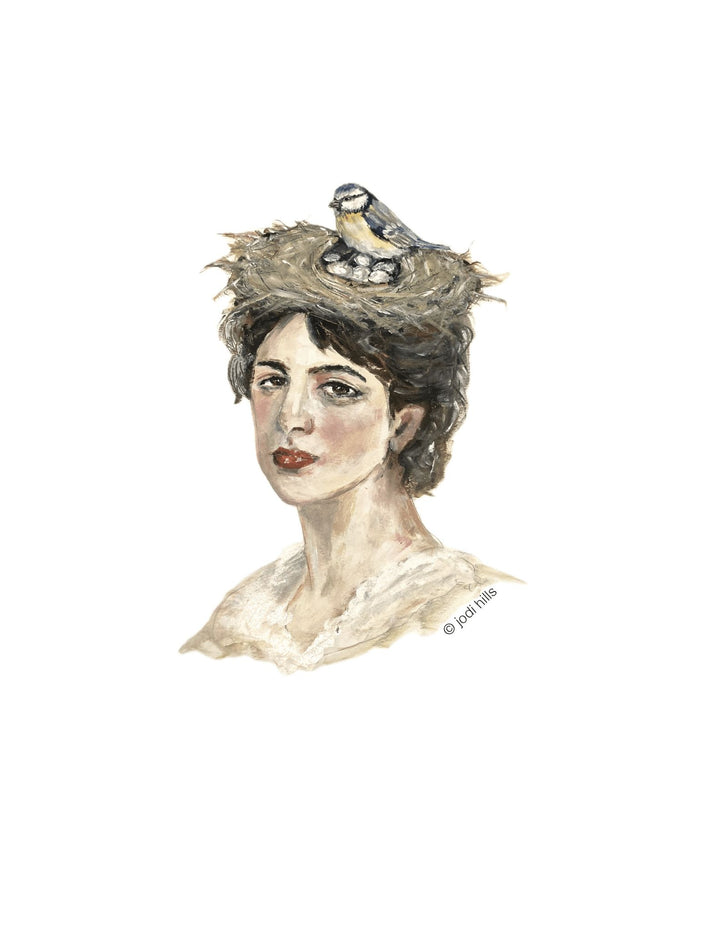 bird brain woman