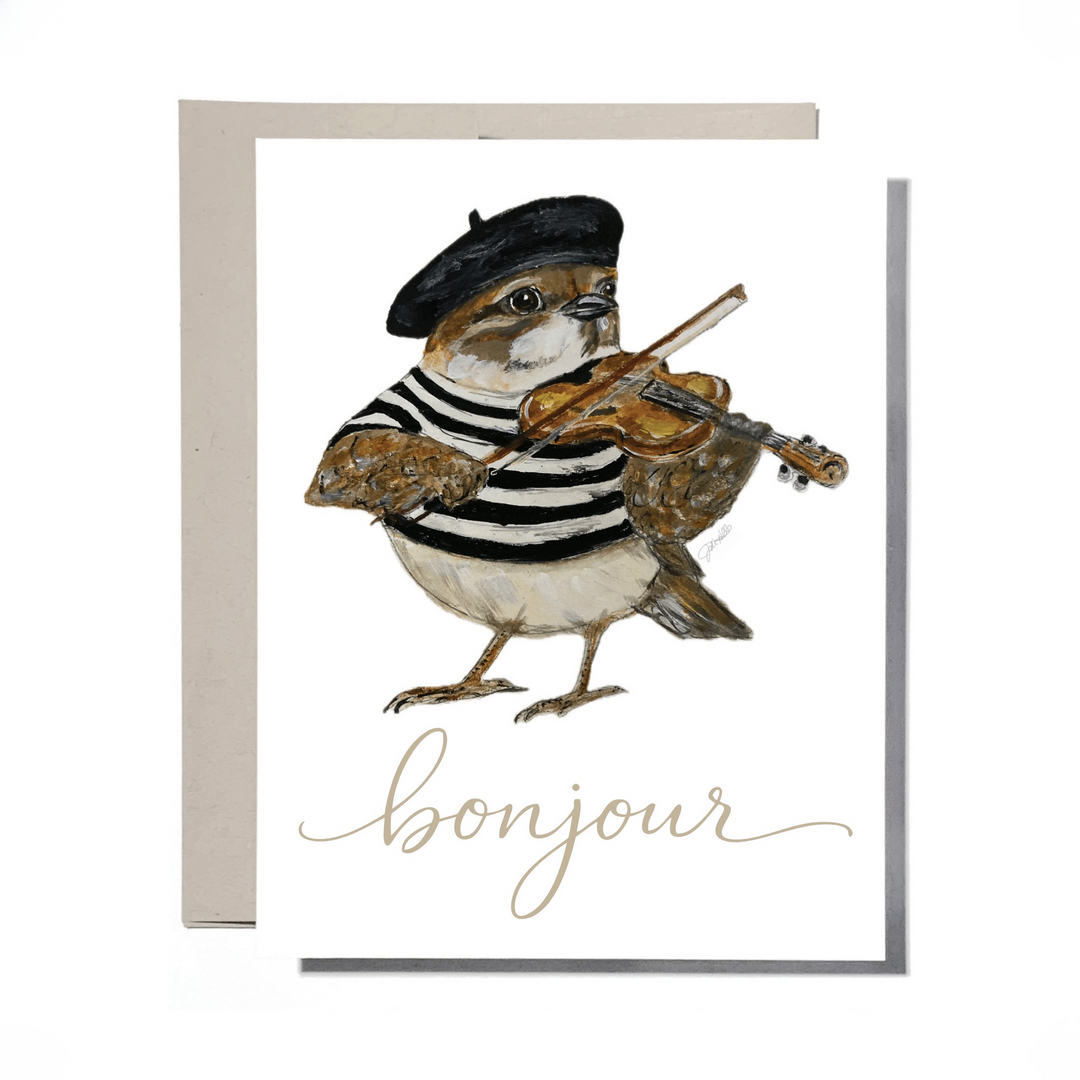 bonjour violinist