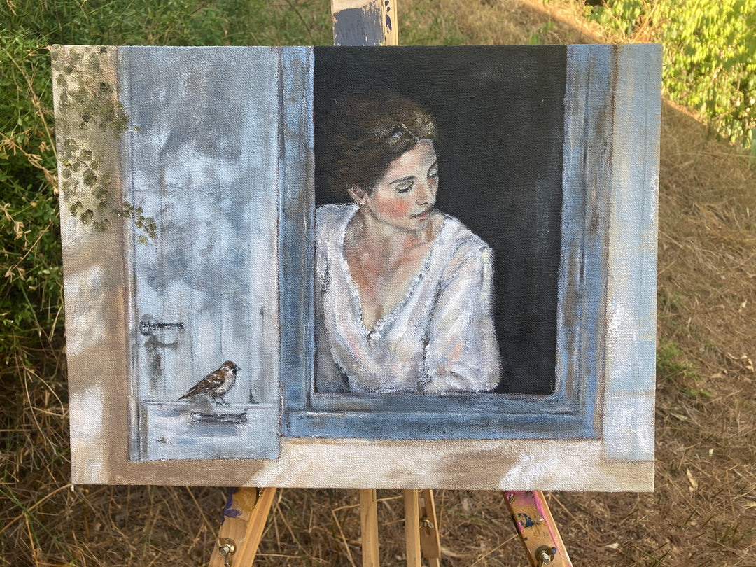 Artist Original ~ And bird wings