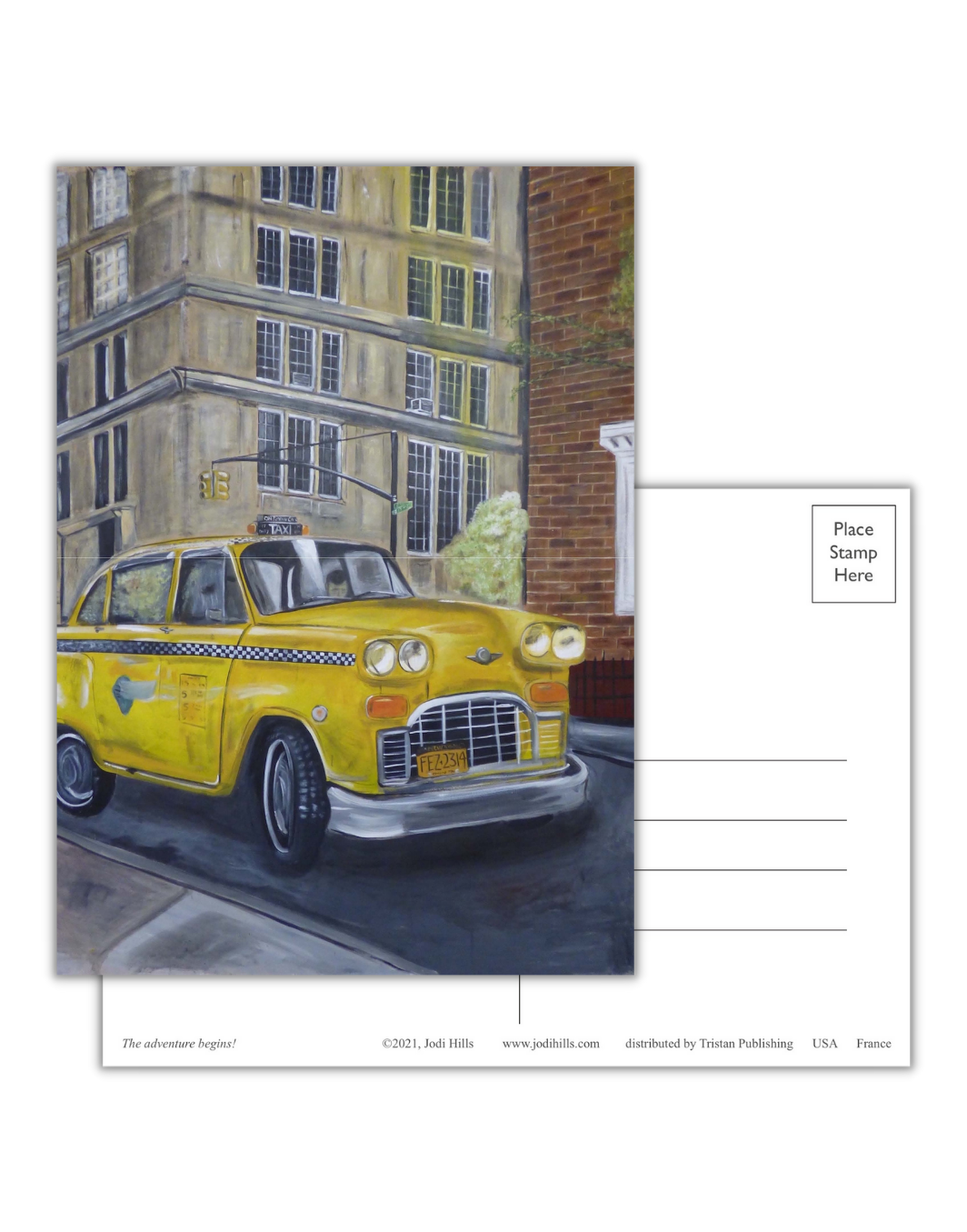 americana postcard collection