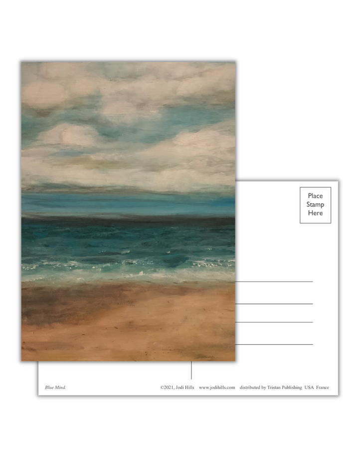 because i thought of you postcard collection