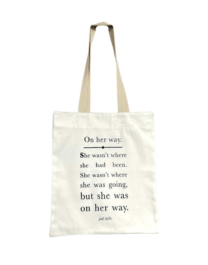 on her way tote
