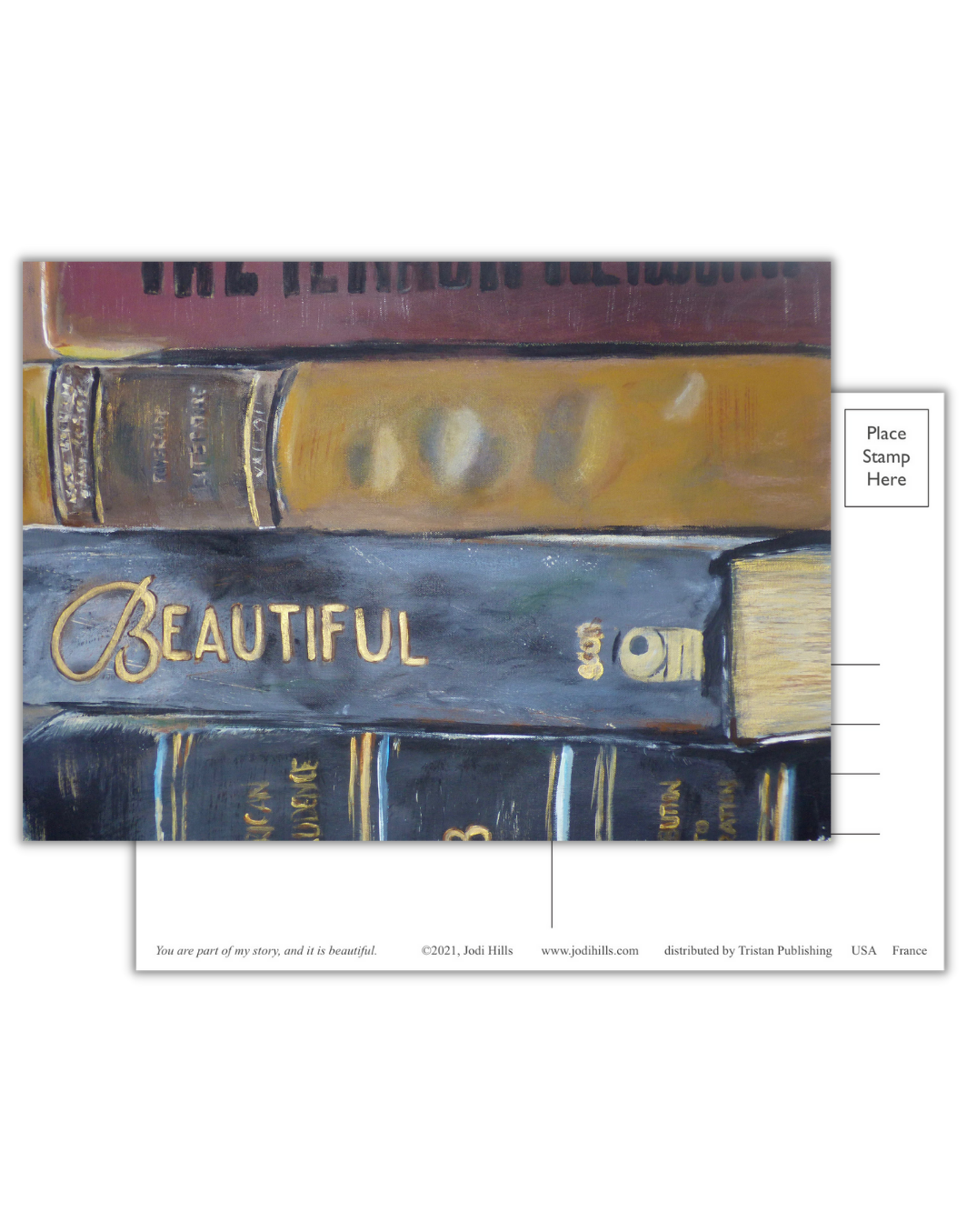 americana postcard collection