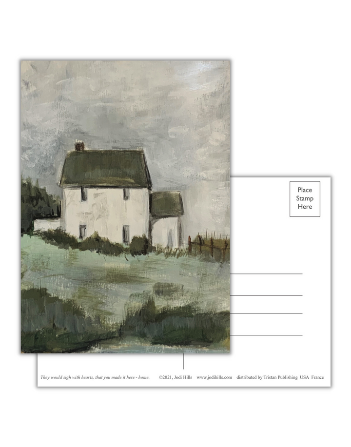 because i thought of you postcard collection