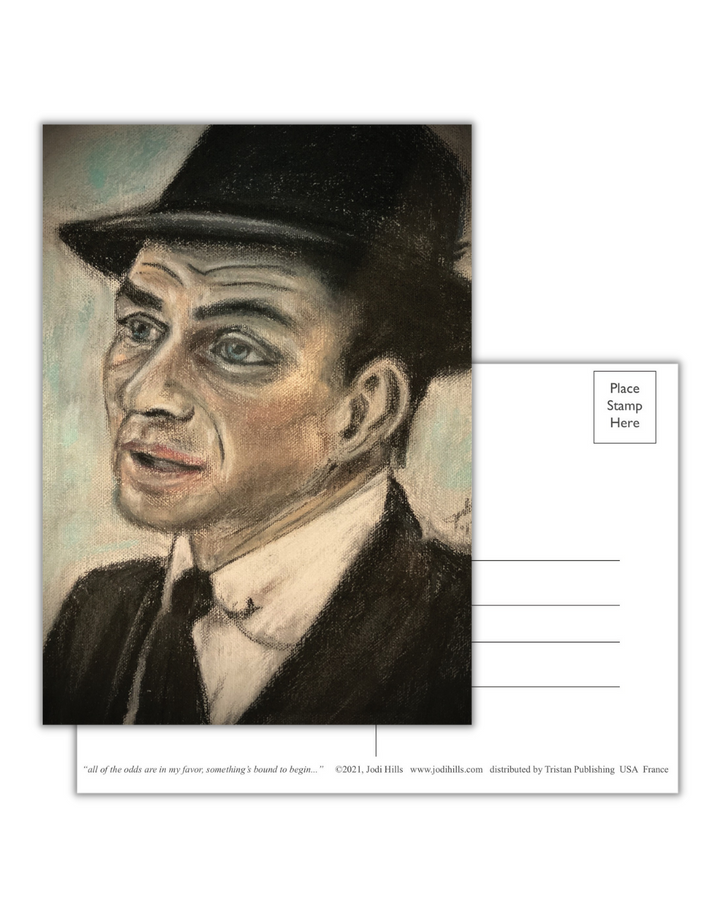 because i thought of you postcard collection