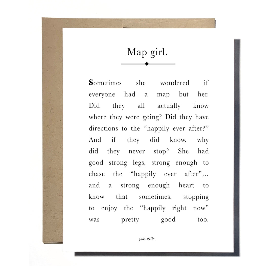 map girl