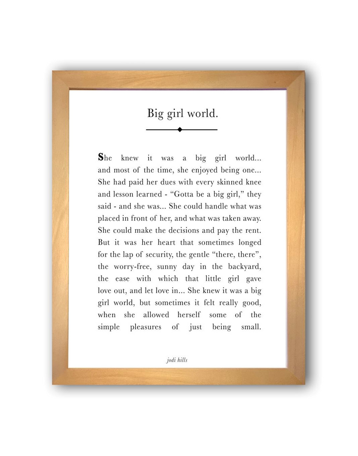 big girl world