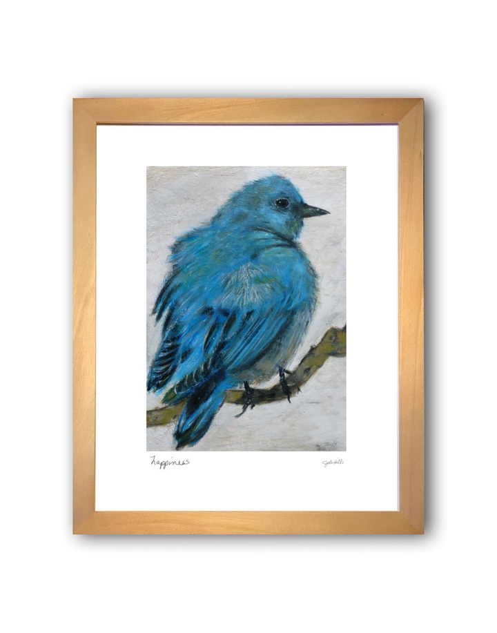 blue bird happiness