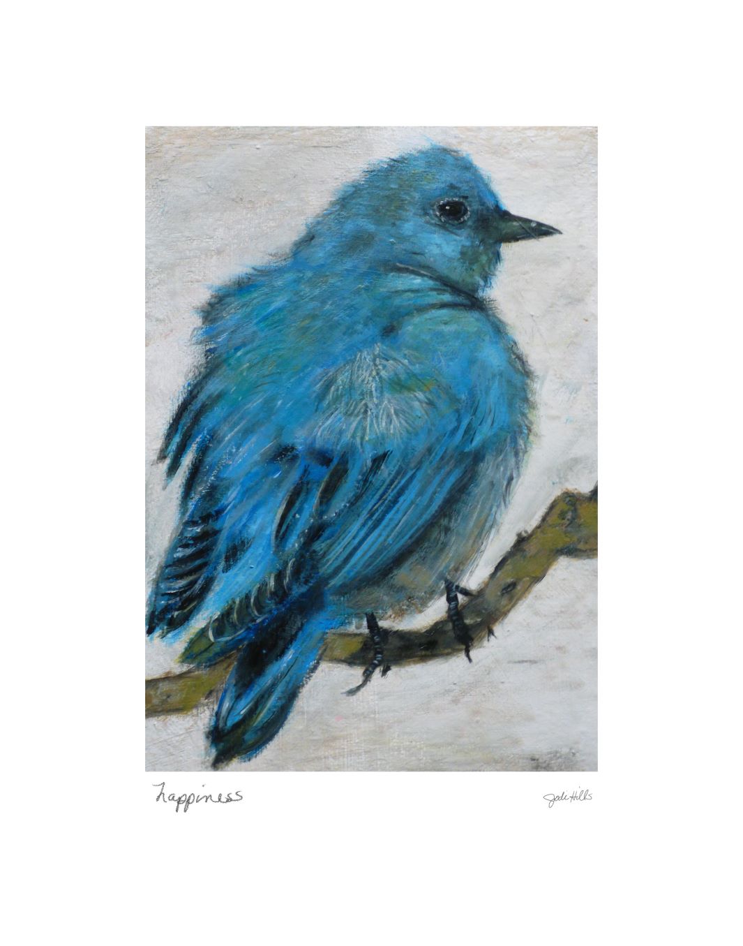 blue bird happiness
