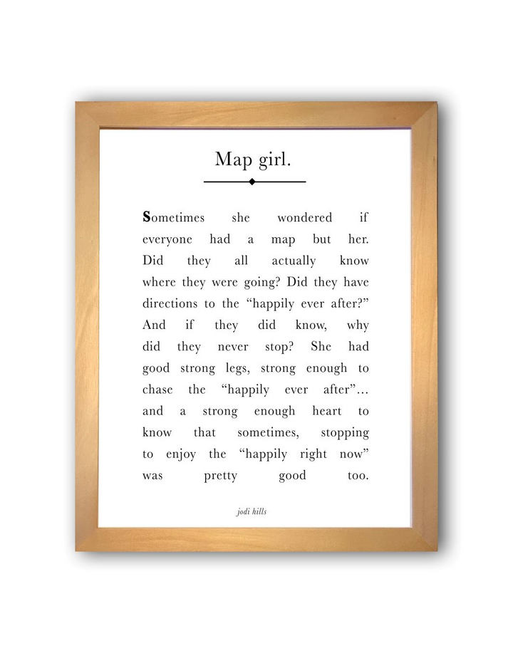 map girl