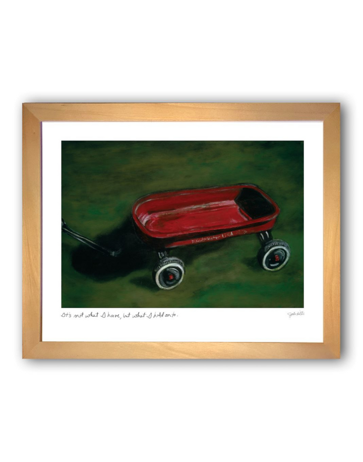 red wagon
