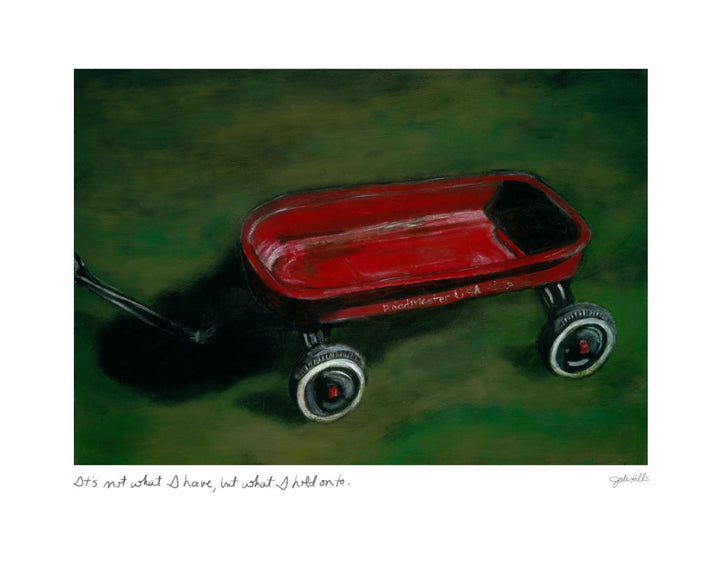 red wagon