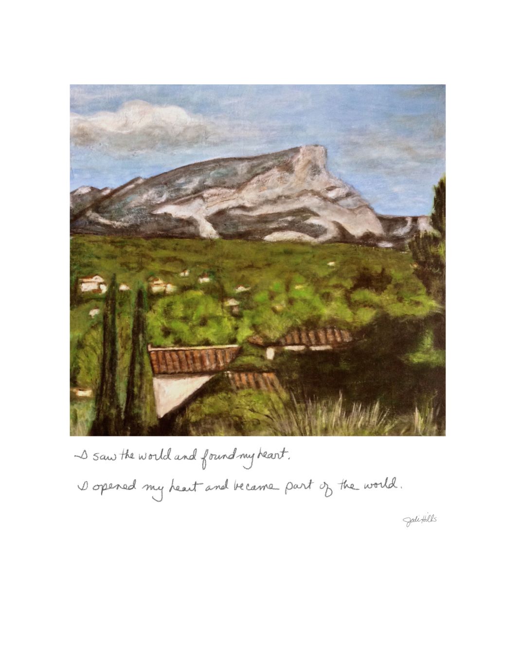 sainte victoire part of the world
