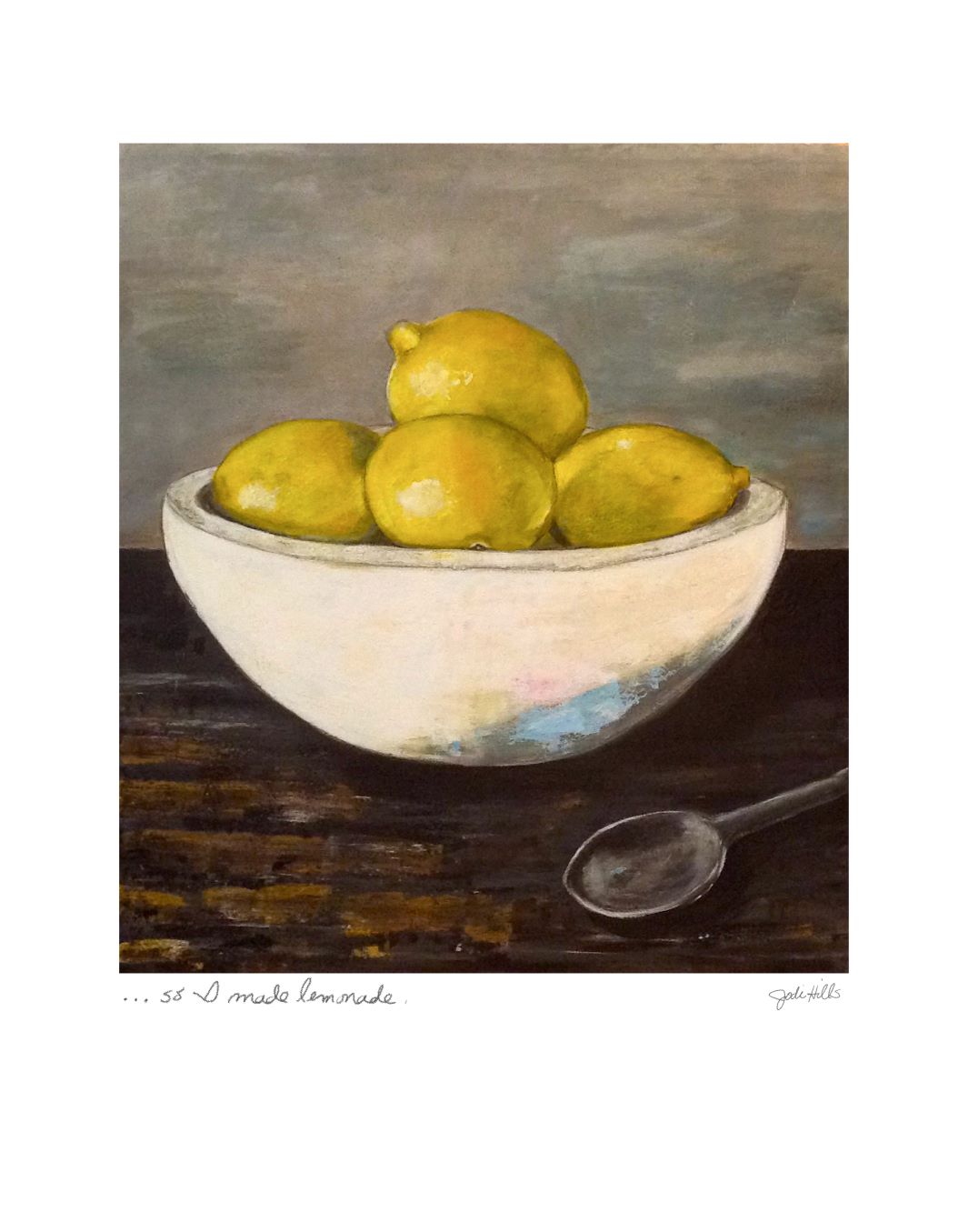 so i made lemonade