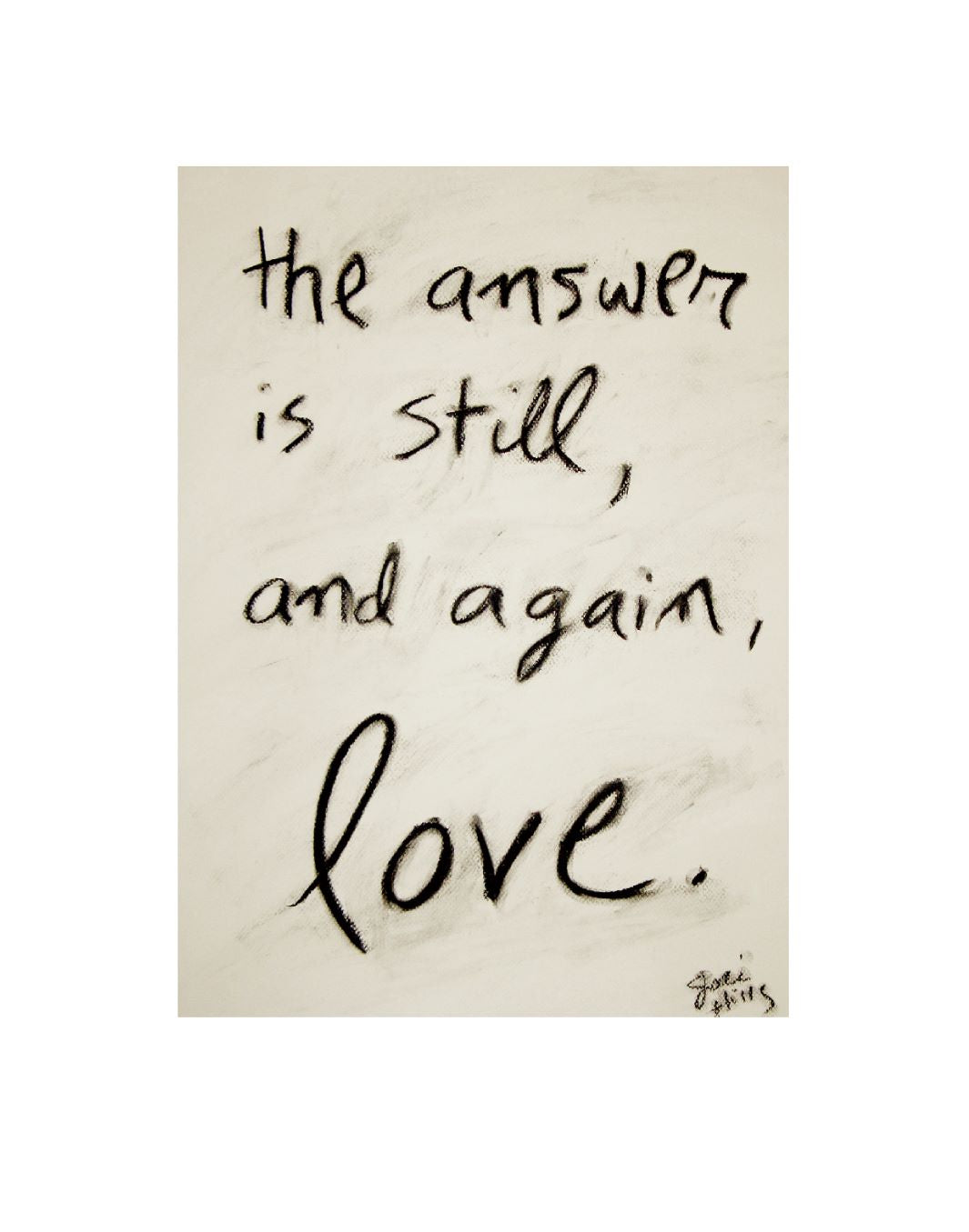 still and again