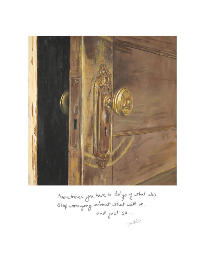 the door
