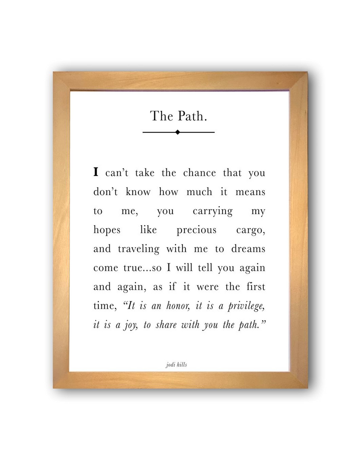the path