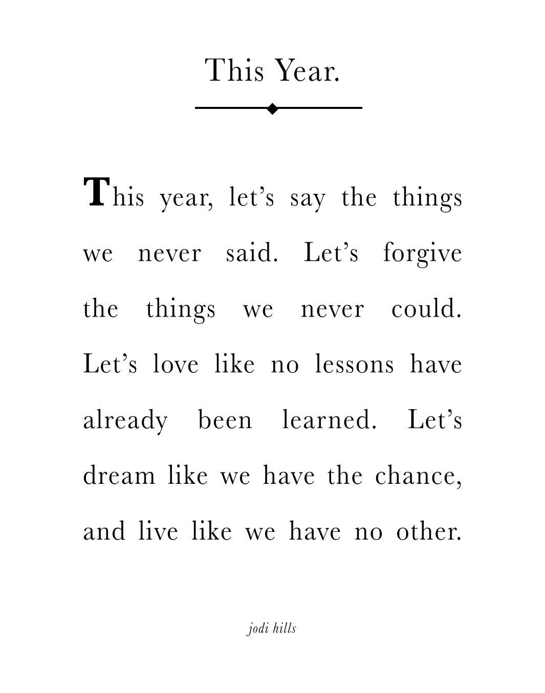 this year