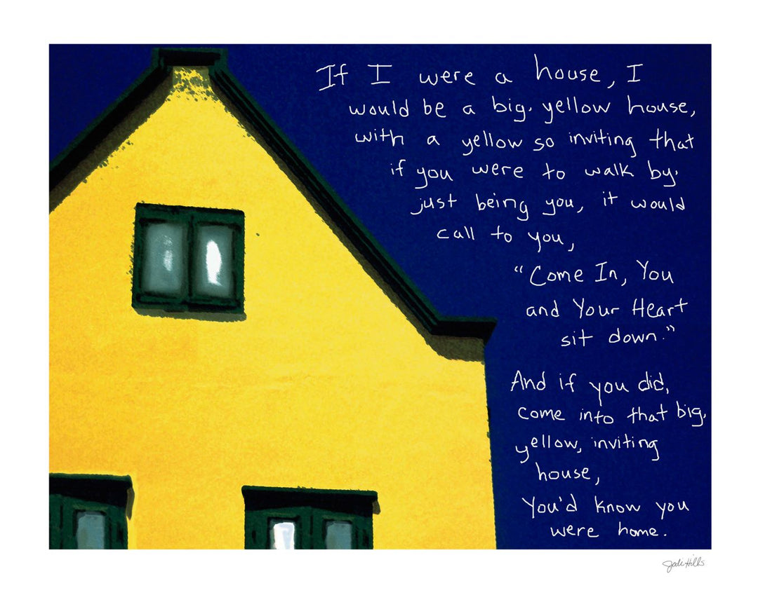 yellow house