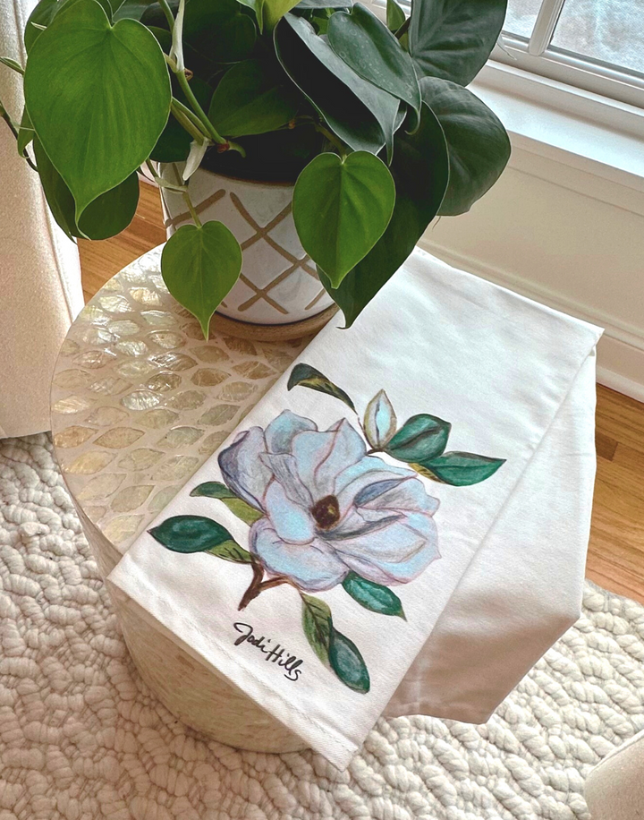 something beautiful tea towel