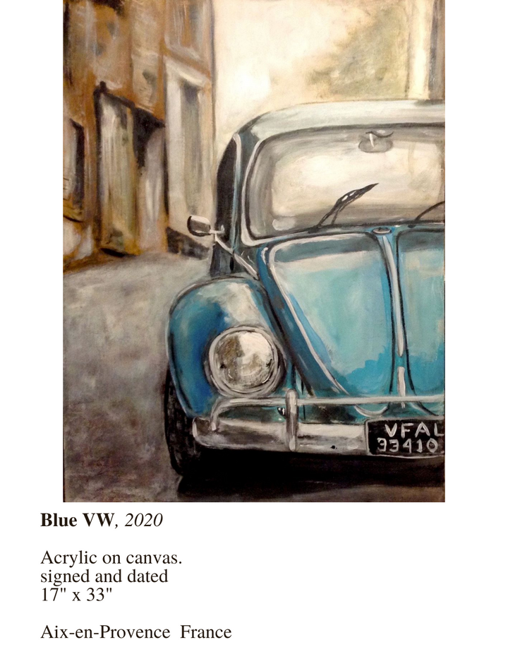 Blue VW