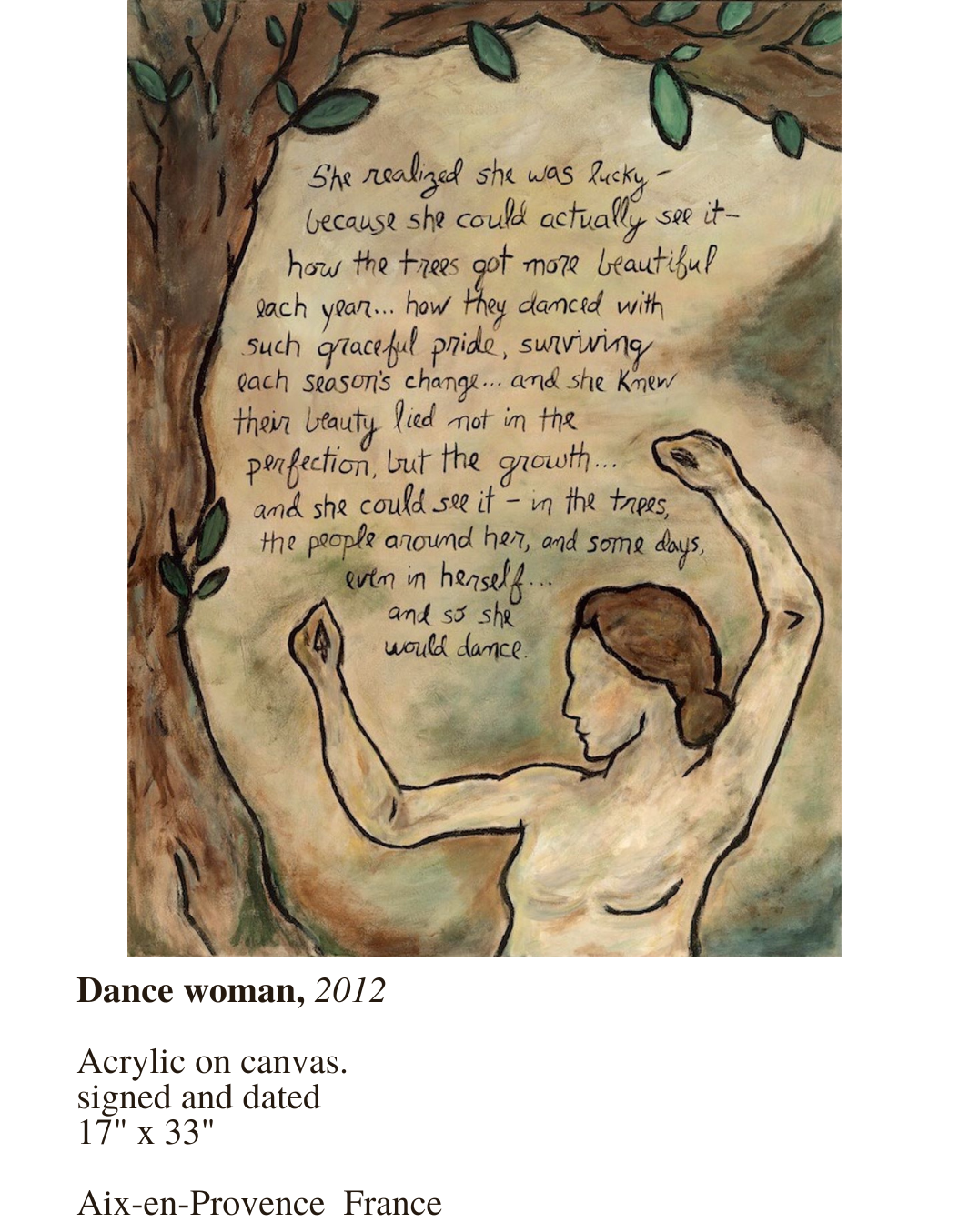 Dance woman