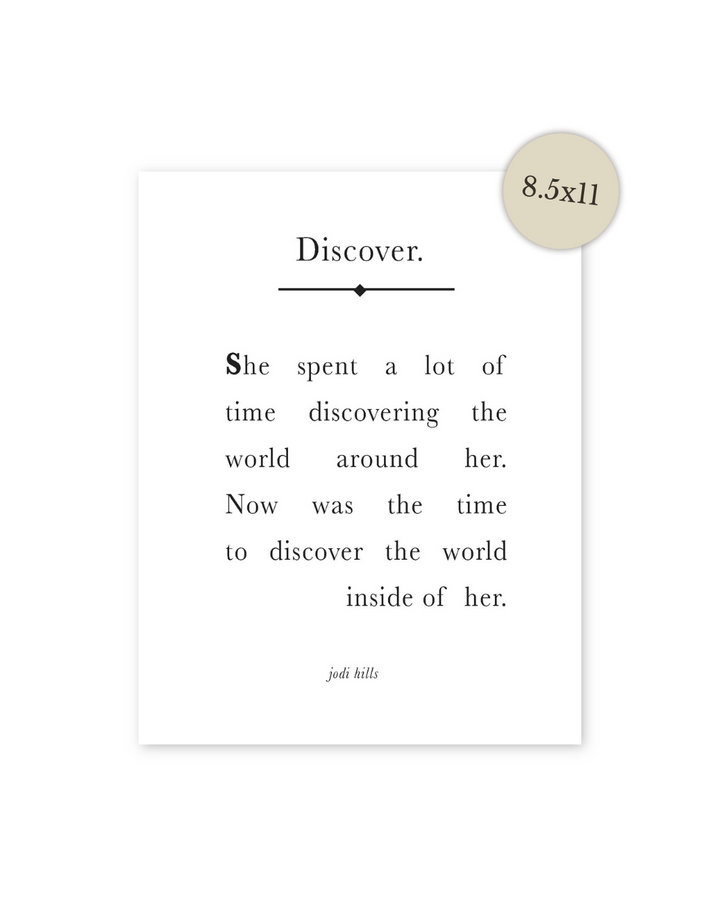 discover - printable