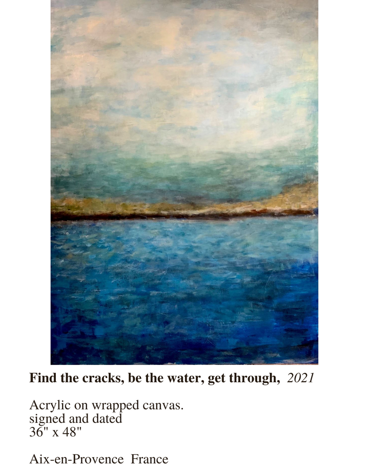 Find the cracks, be the water, get through