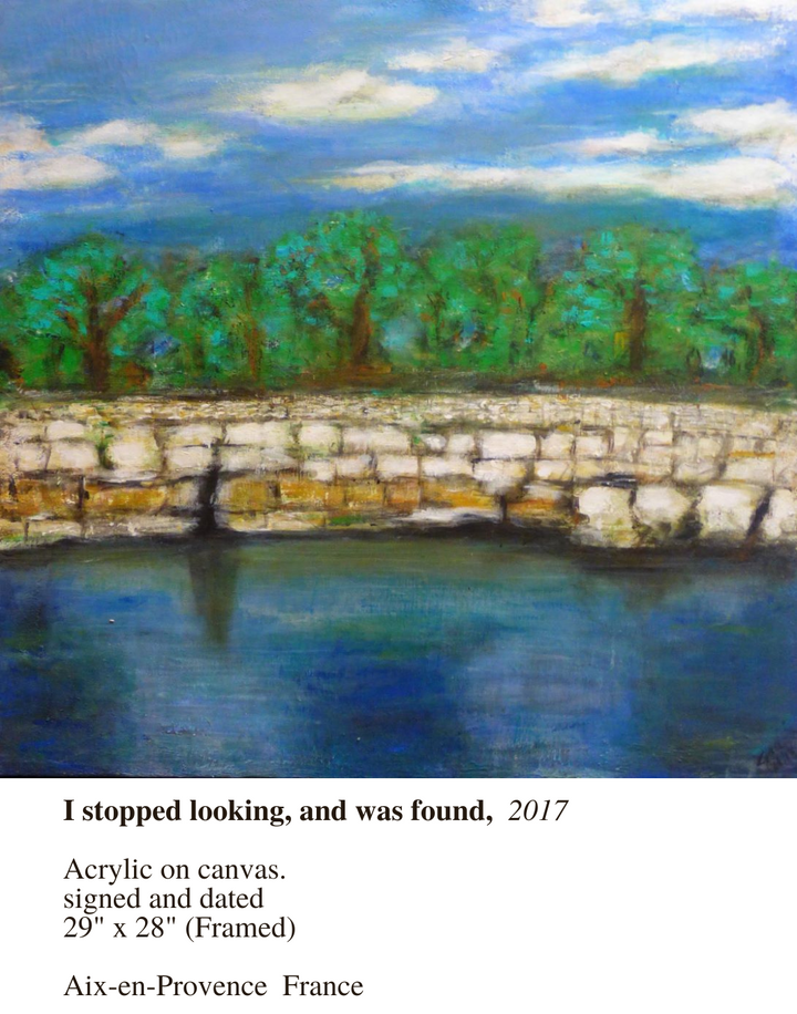 I stopped looking, and was found