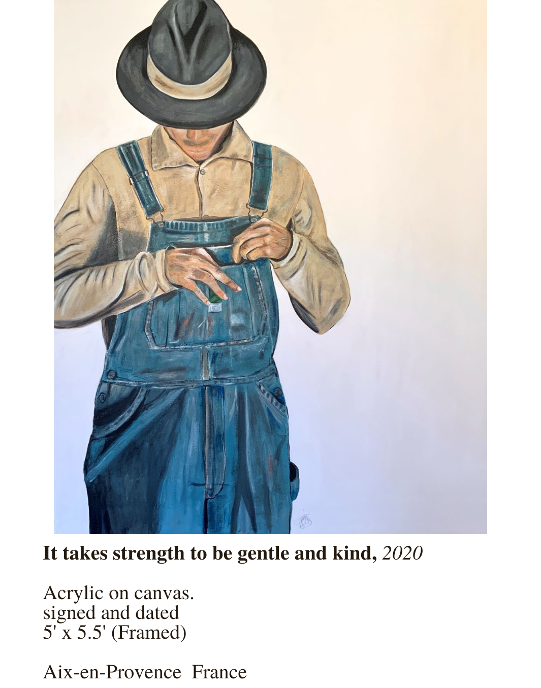It takes strength to be gentle and kind