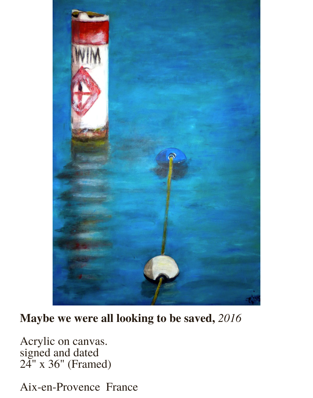 Maybe we were all looking to be saved