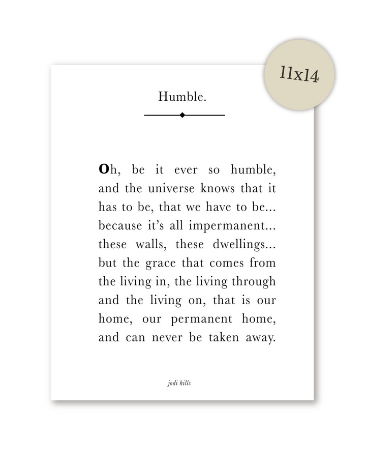 humble - printable