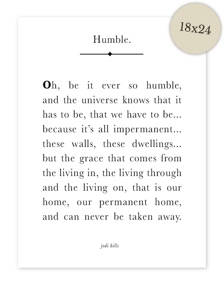 humble - printable