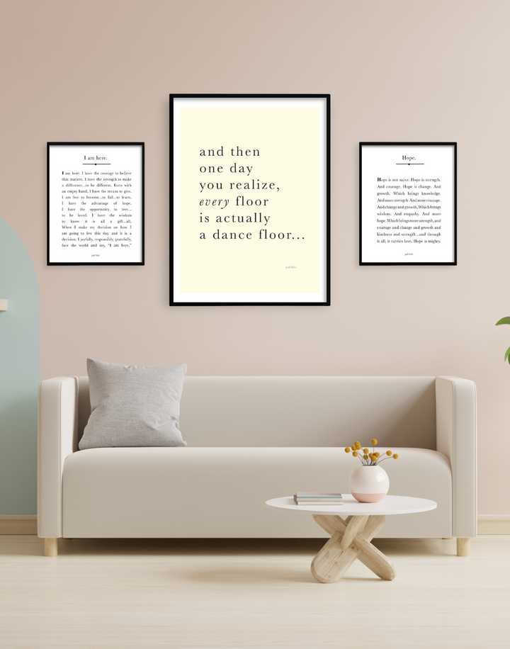 i am here - printable