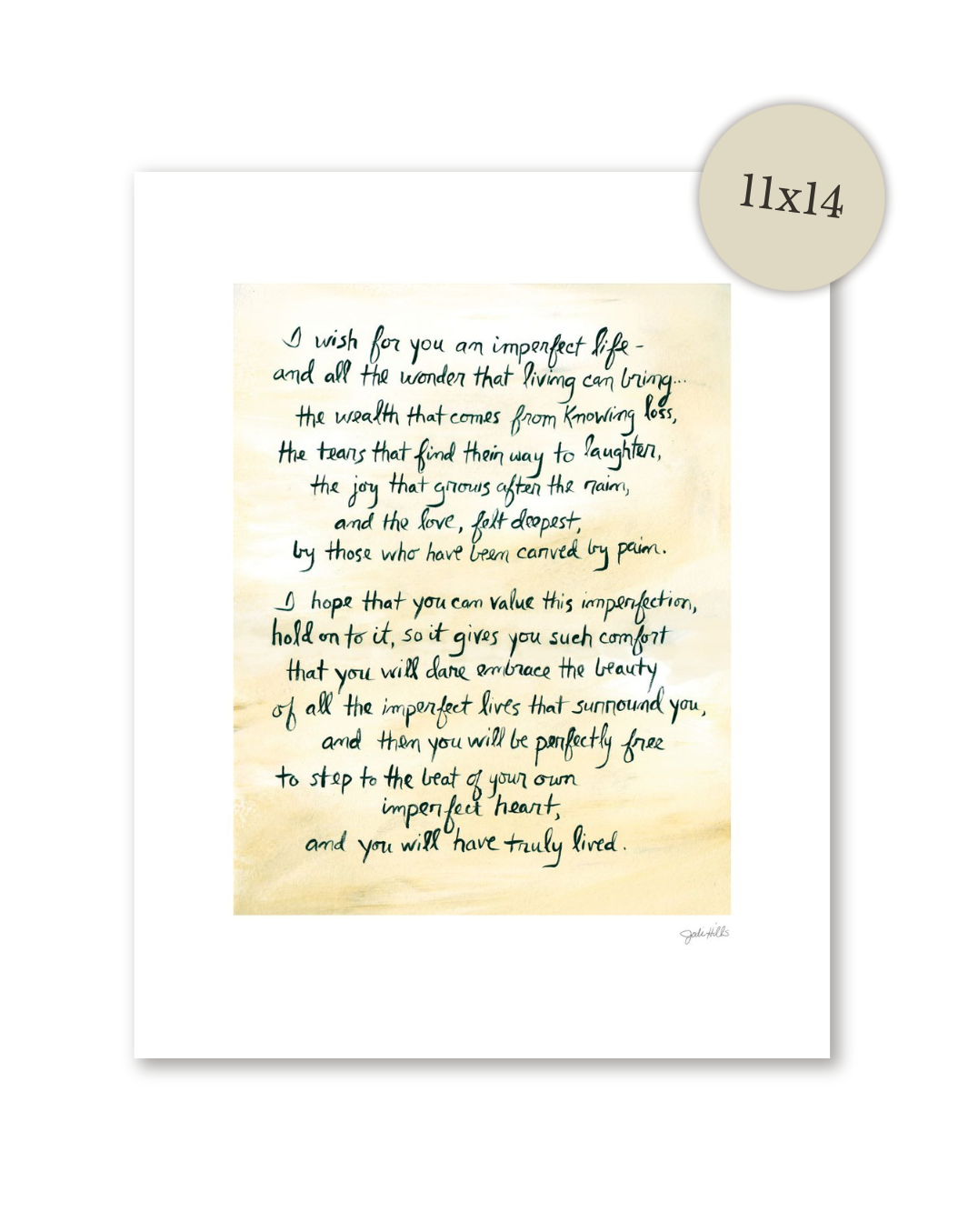 imperfect life - printable