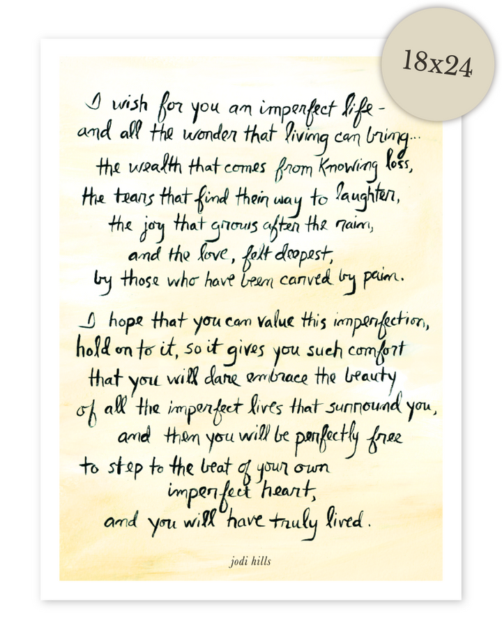 imperfect life - printable