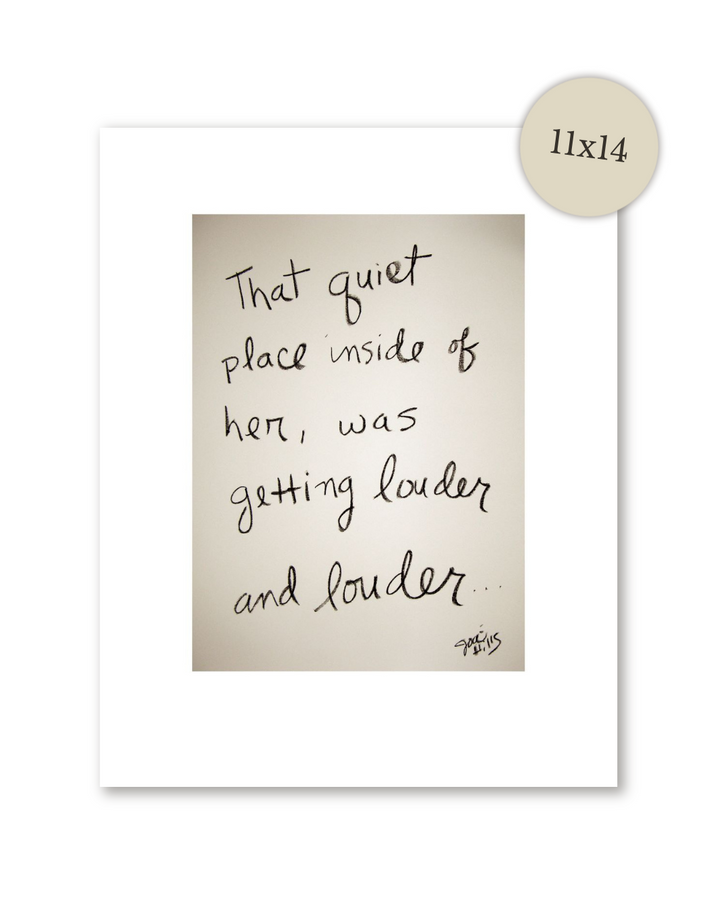 louder and louder - printable