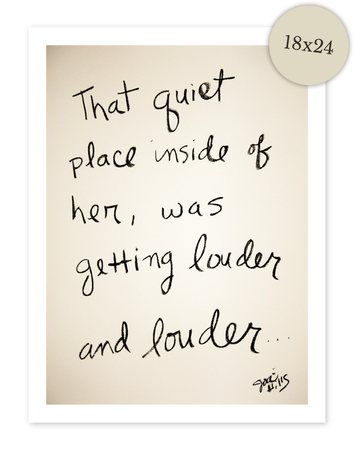 louder and louder - printable
