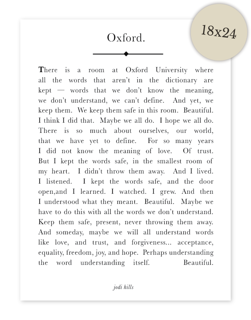oxford - printable
