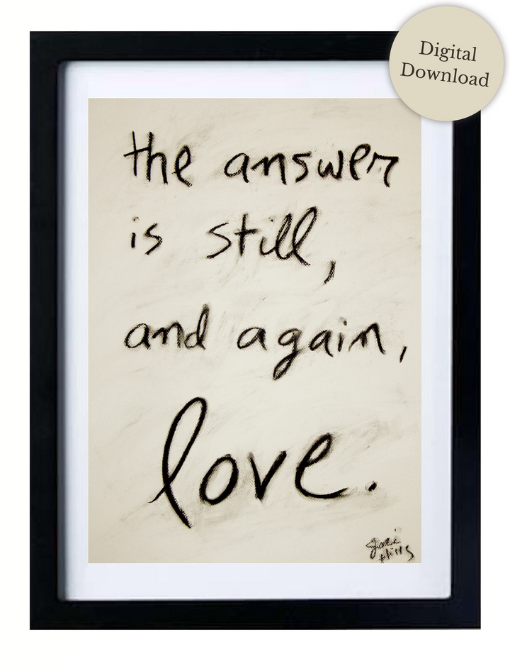 still and again - printable