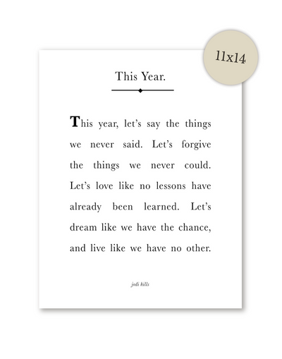 this year - printable
