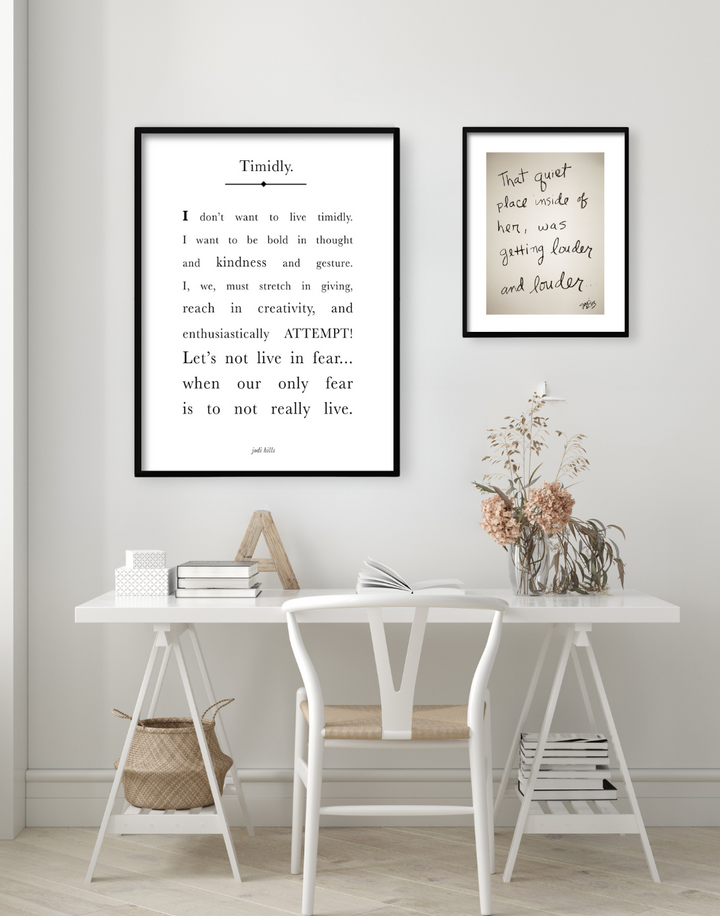 louder and louder - printable